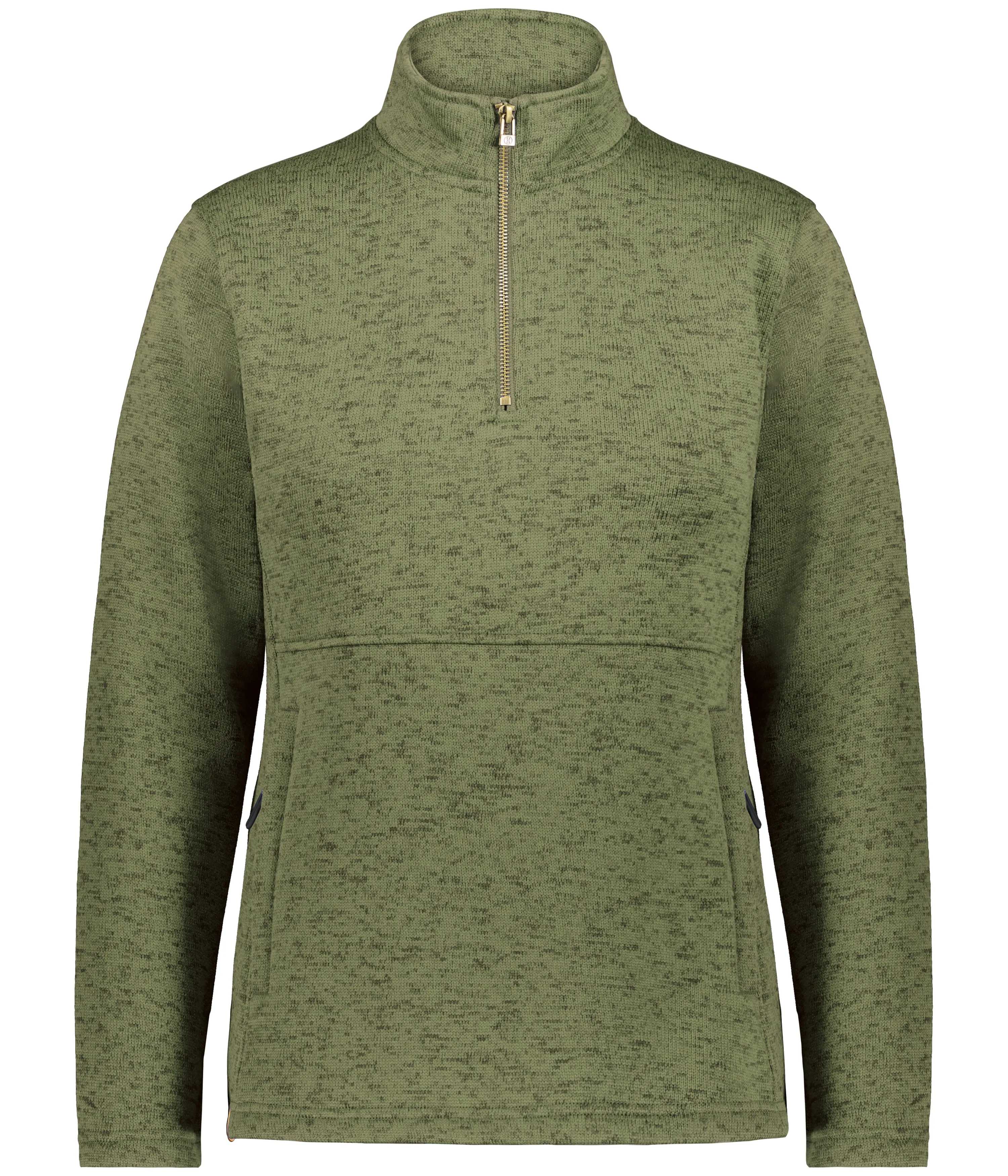 Holloway Ladies Alpine Sweater Fleece 1/4 Zip Pullover