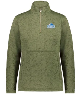 Holloway Ladies Alpine Sweater Fleece 1/4 Zip Pullover