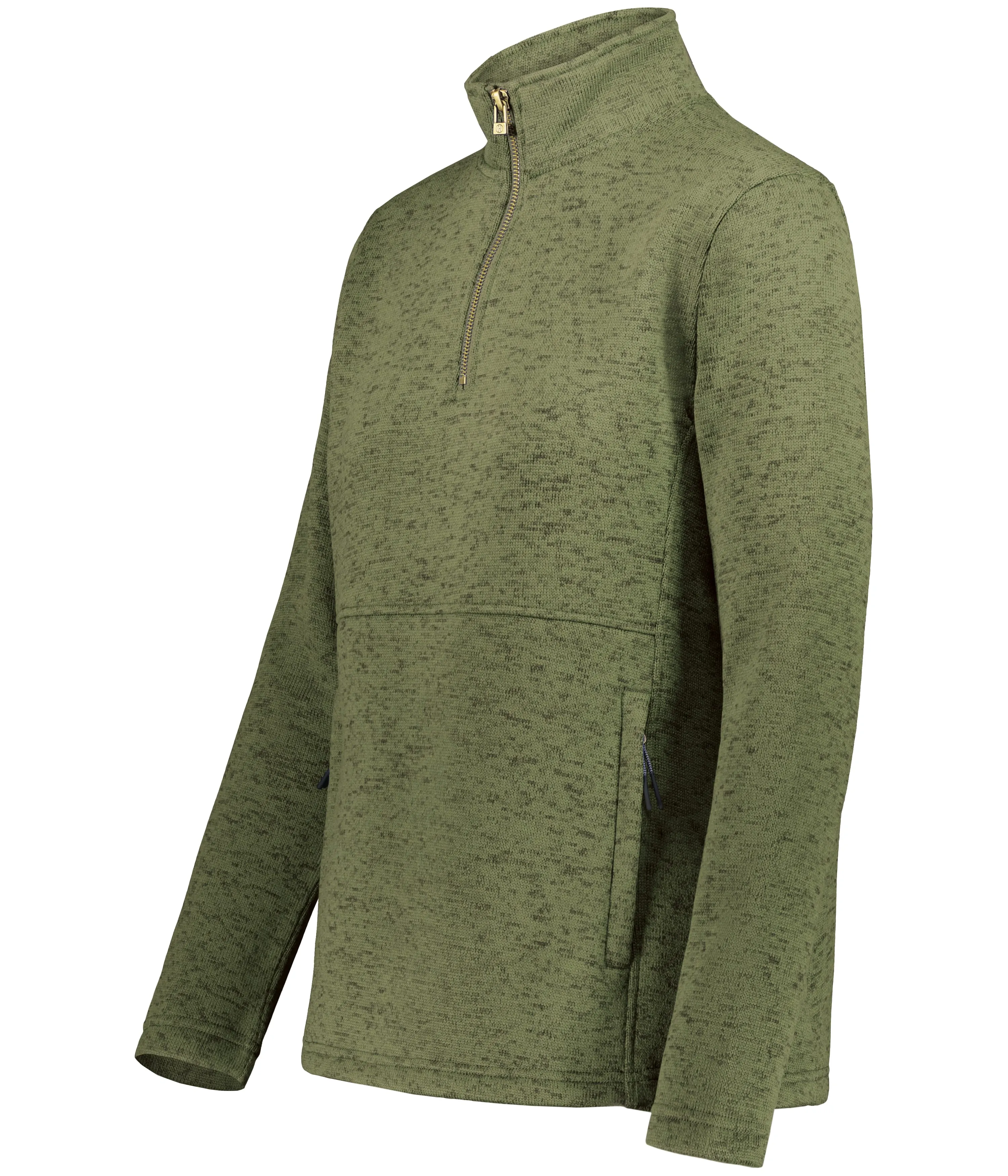 Holloway Ladies Alpine Sweater Fleece 1/4 Zip Pullover