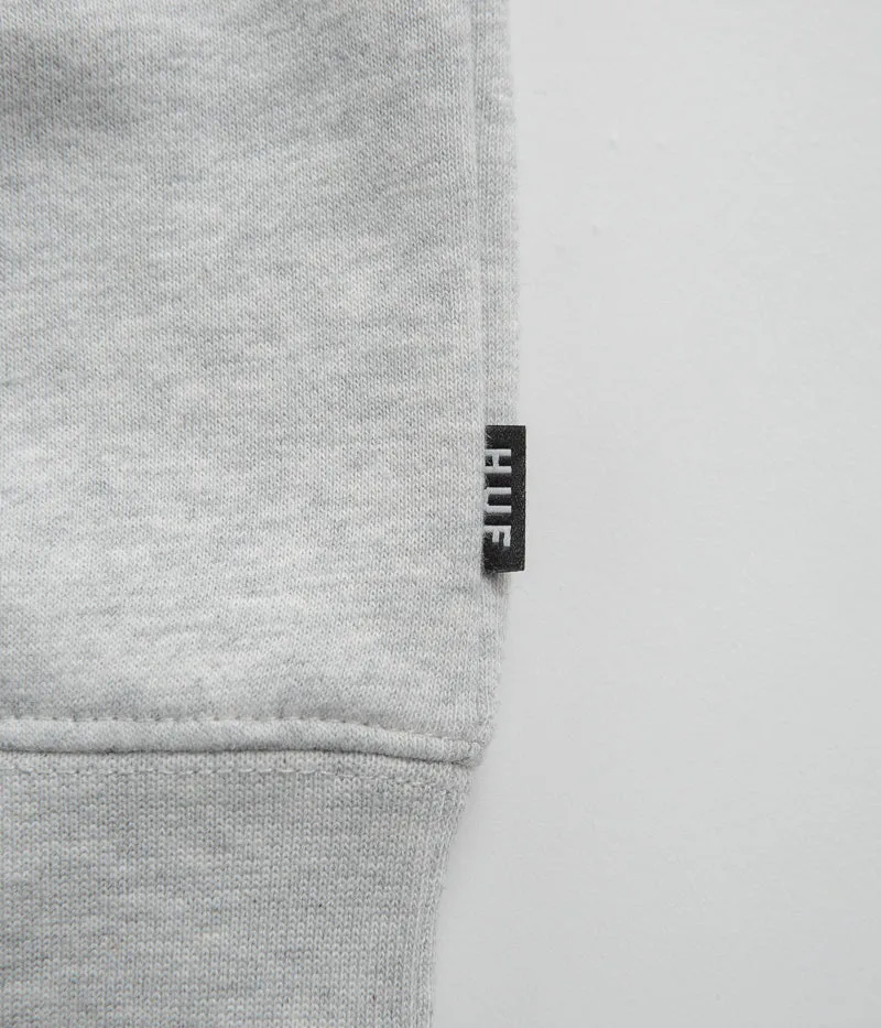 HUF Endless Waltz Split Zip Hoodie - Heather Grey