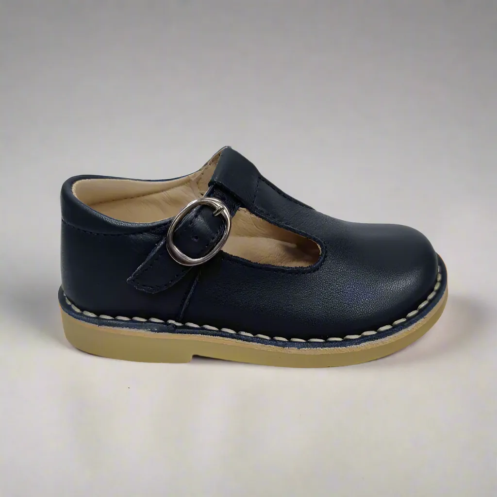 Infant Girls Shoes Petasil Navy Strap Crosspatch 5346 sale