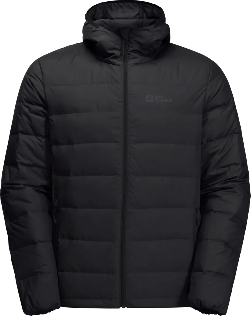 Jack Wolfskin Men's Ather Down Hoody Black | Buy Jack Wolfskin Men's Ather Down Hoody Black here | Outnorth