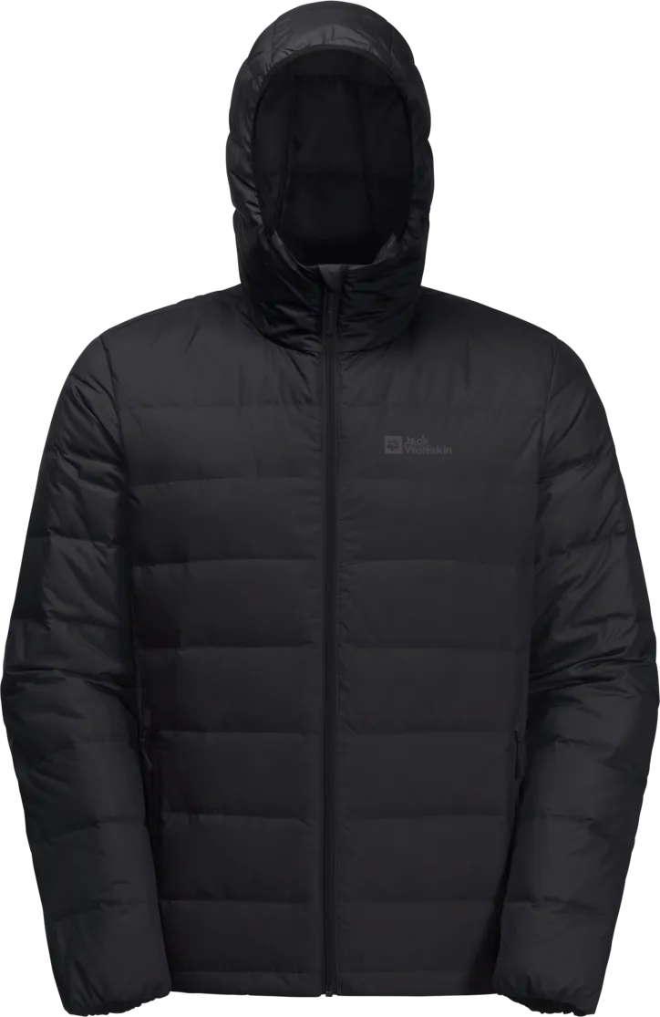 Jack Wolfskin Men's Ather Down Hoody Black | Buy Jack Wolfskin Men's Ather Down Hoody Black here | Outnorth