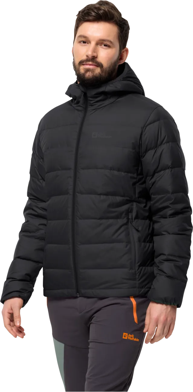 Jack Wolfskin Men's Ather Down Hoody Black | Buy Jack Wolfskin Men's Ather Down Hoody Black here | Outnorth