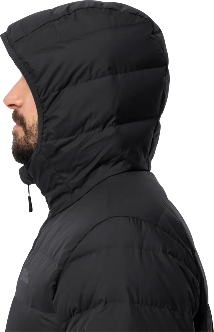 Jack Wolfskin Men's Ather Down Hoody Black | Buy Jack Wolfskin Men's Ather Down Hoody Black here | Outnorth