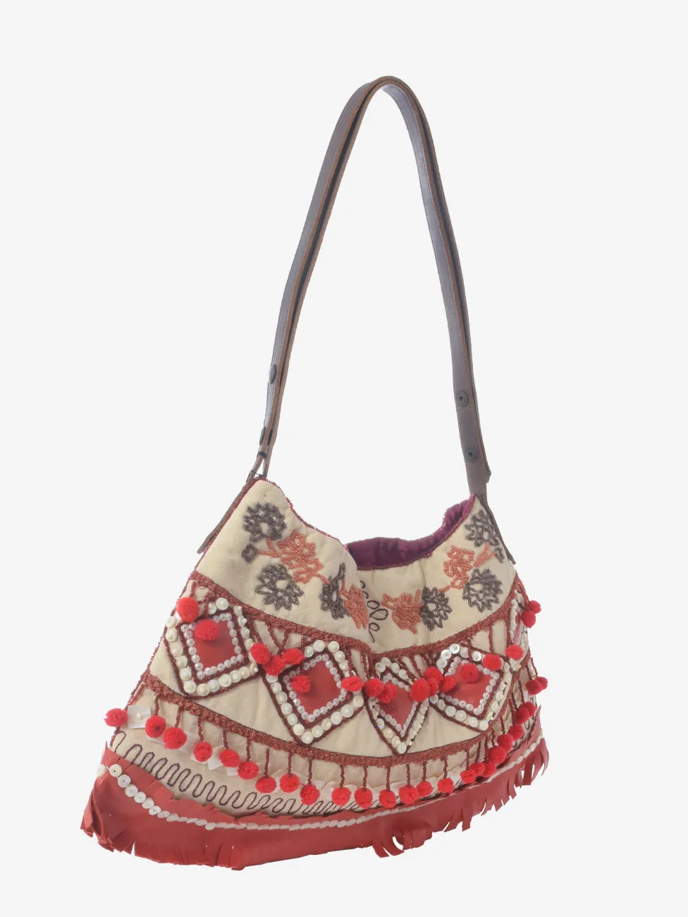 Jamin Puech Embroidered Shoulder Bag