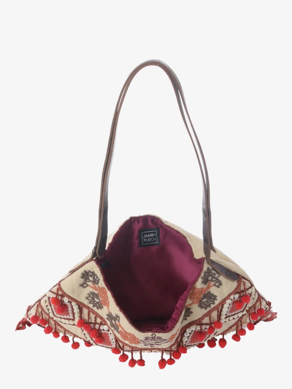 Jamin Puech Embroidered Shoulder Bag