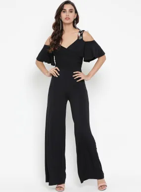 Jumpsuit With Embellished Strap