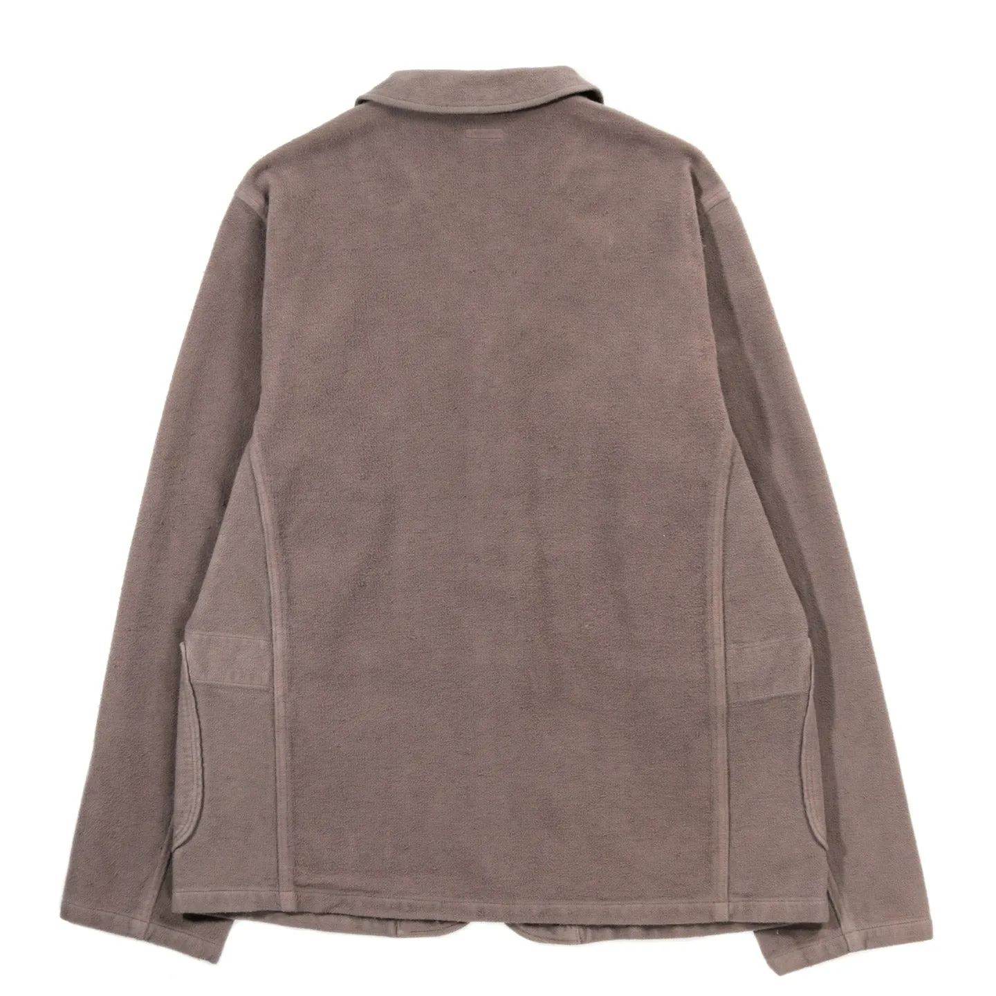 KAPITAL NAPPED HEAT-CORDUROY HOSPITAL JACKET GRAY