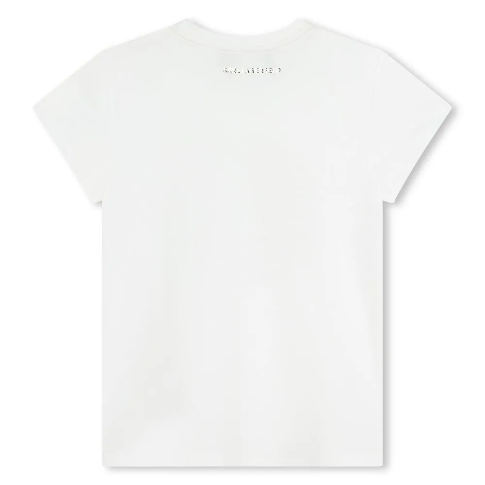 Karl Lagerfeld T-Shirt Studded White