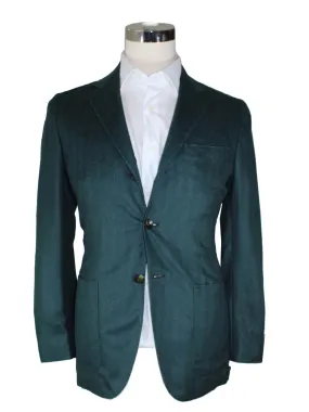 Kiton Vicuna Sport Coat Dark Green - Lasa EUR 48/ US 38 R