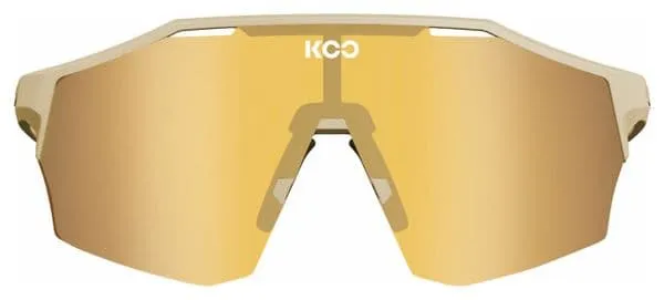 KOO Alibi Matte Sand/Gold Glasses