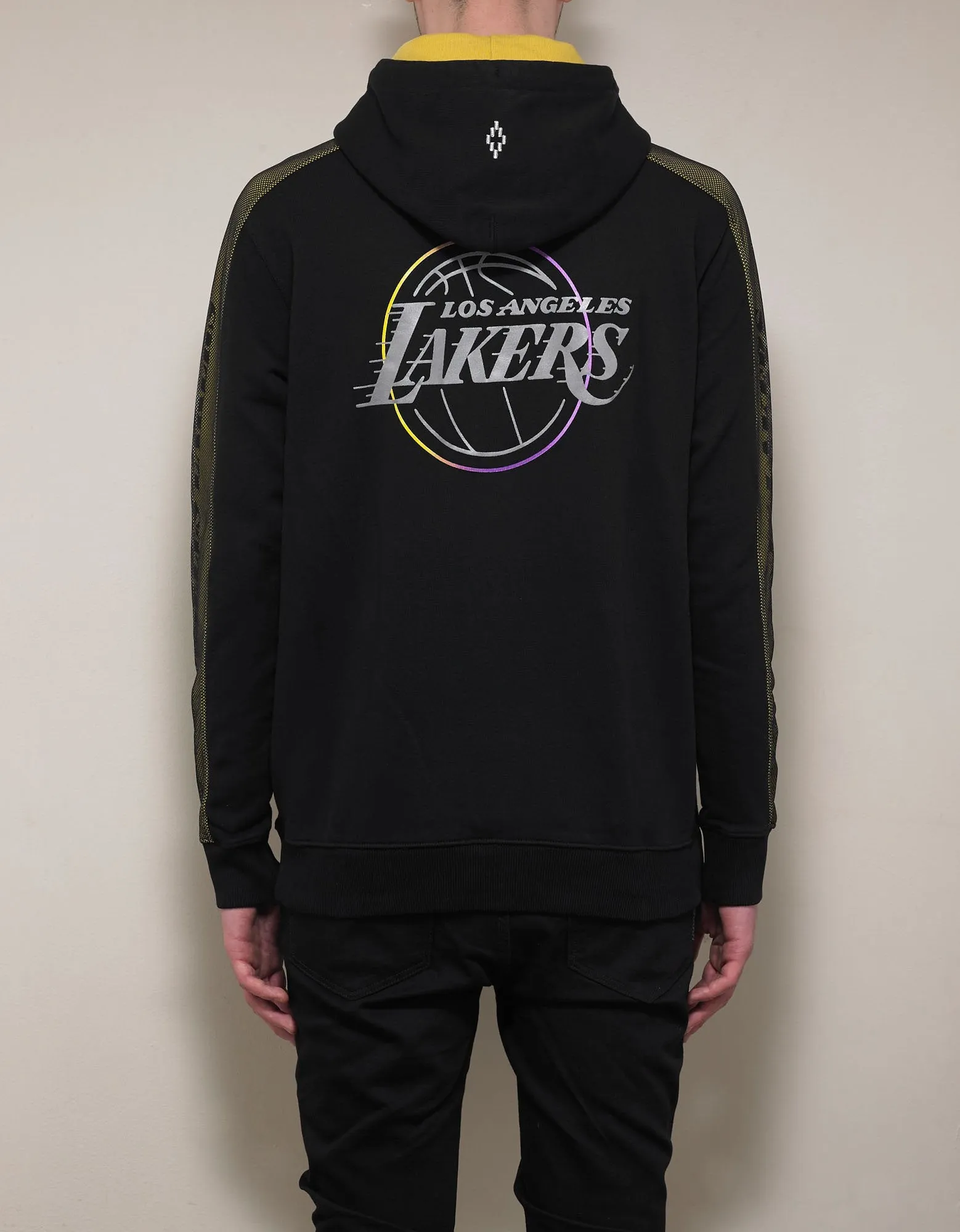 LA Lakers Mesh Panel Hoodie