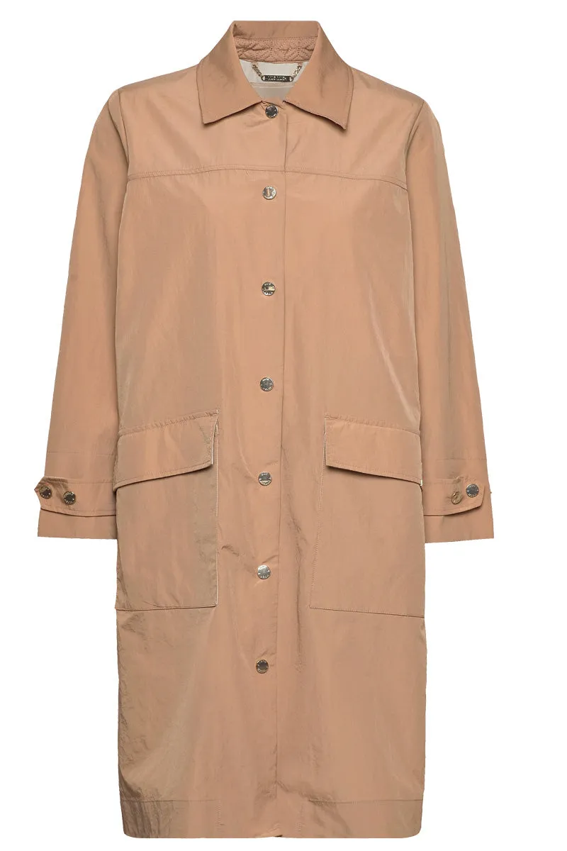 Lanetta Coat | Tan | Jakke fra Mos Mosh