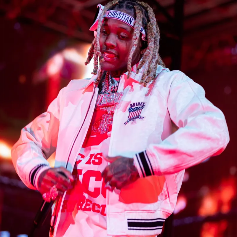 Lil Durk Avirex Jacket - William Jacket