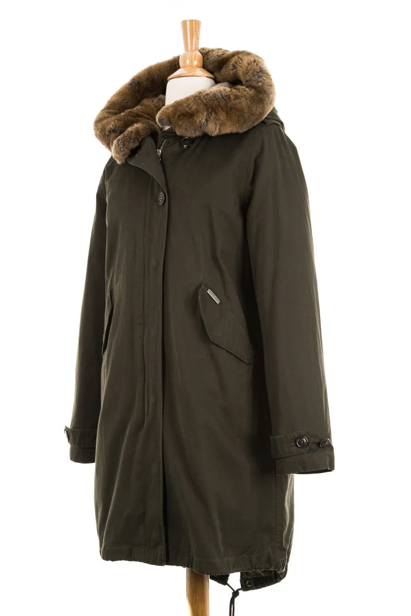 Literary Rex Eskimo Parka with Fur Trim