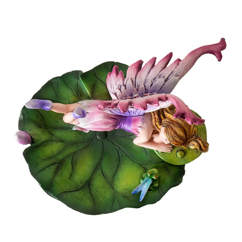 Lotus Fairy & Frog Jewelry Tray