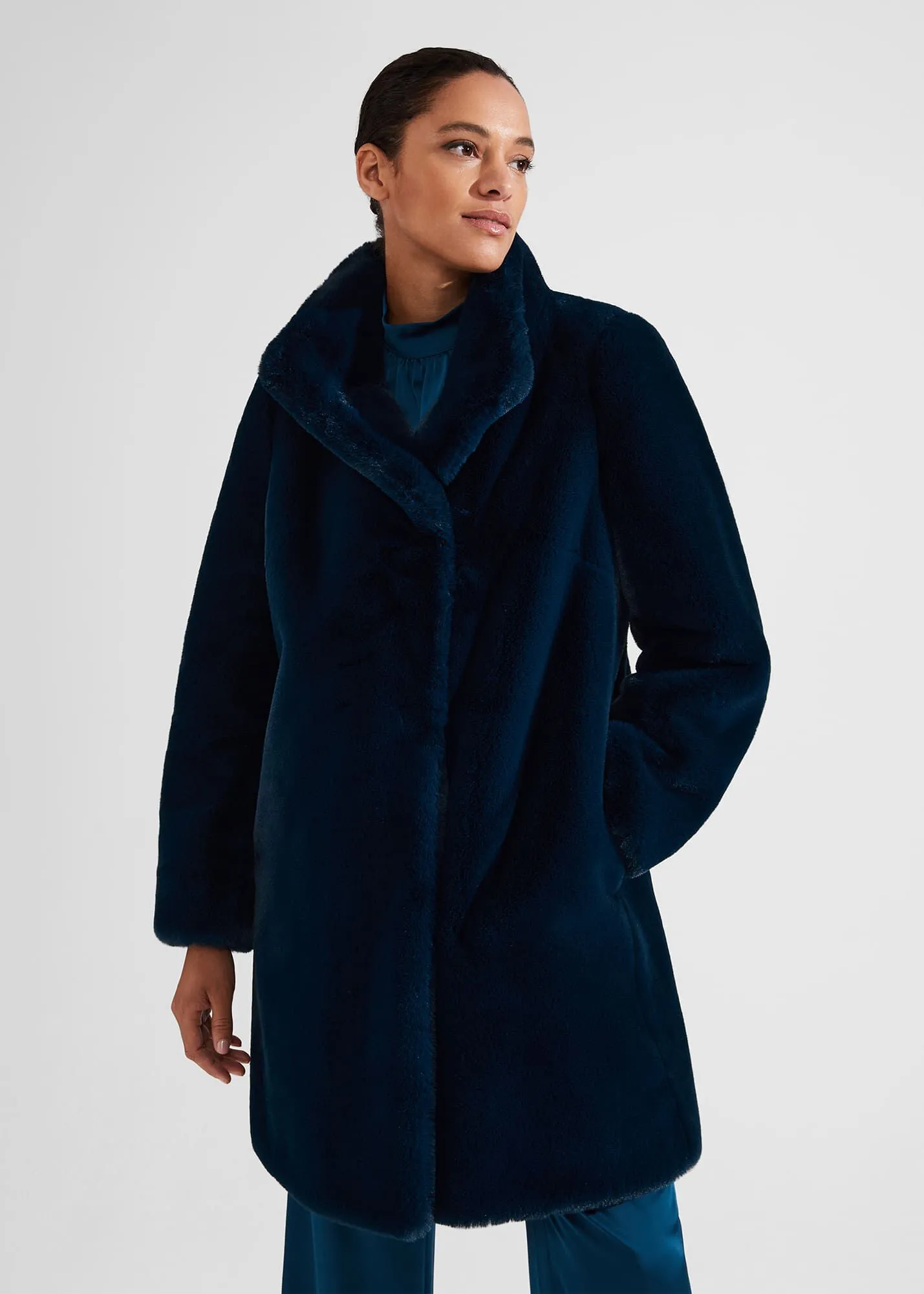 Maddox Faux Fur Coat 