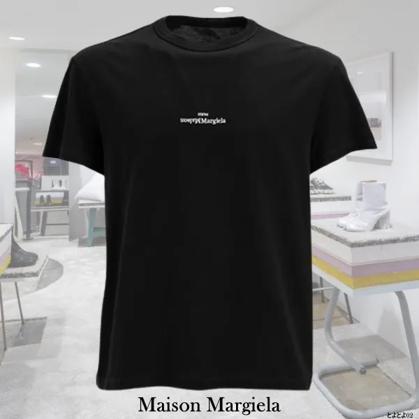 Maison Margiela  |Distorted logo T-shirt