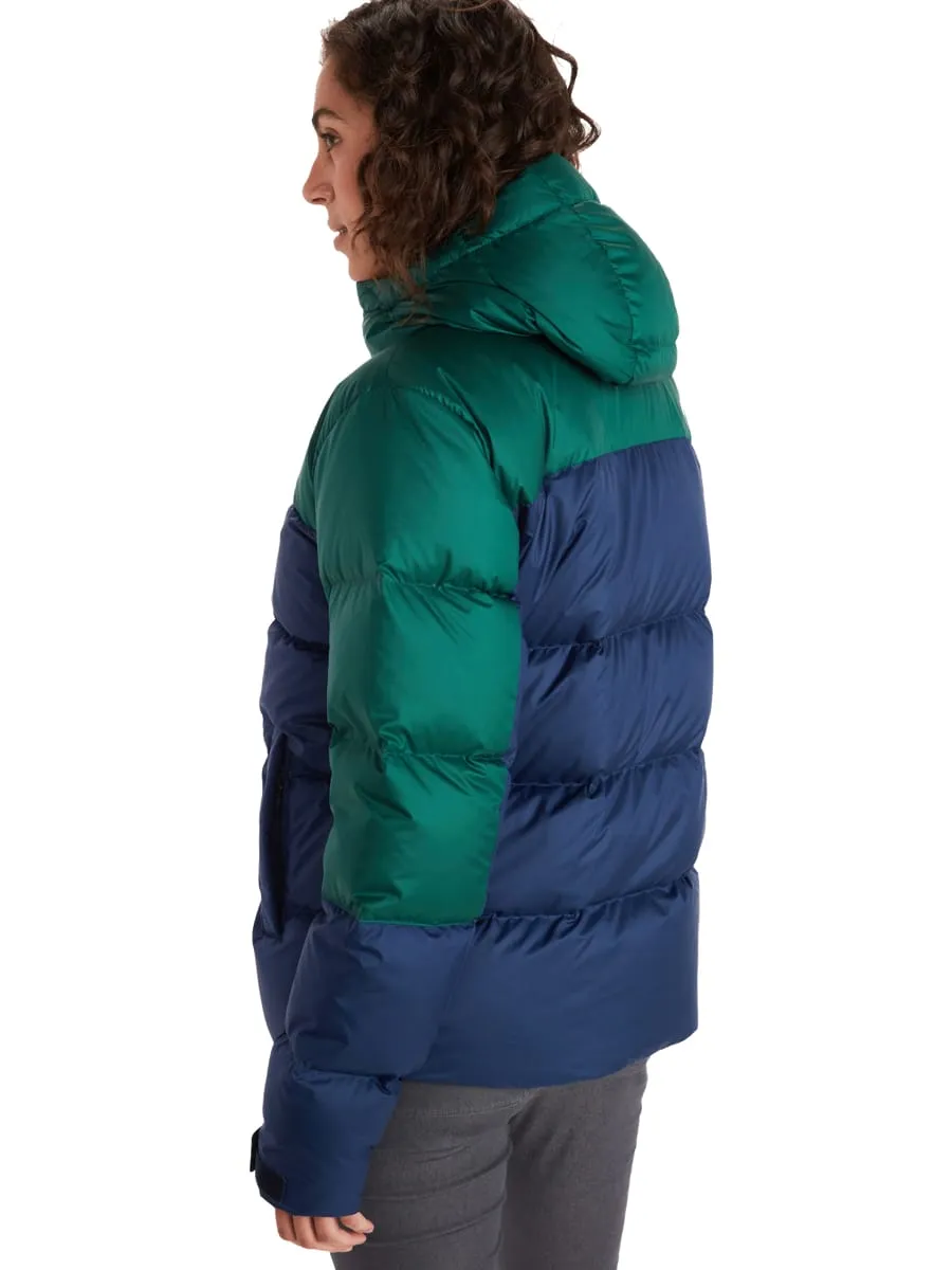 Marmot Women's Guides Down Hoody Arctic Navy/Botanical Garden | Buy Marmot Women's Guides Down Hoody Arctic Navy/Botan