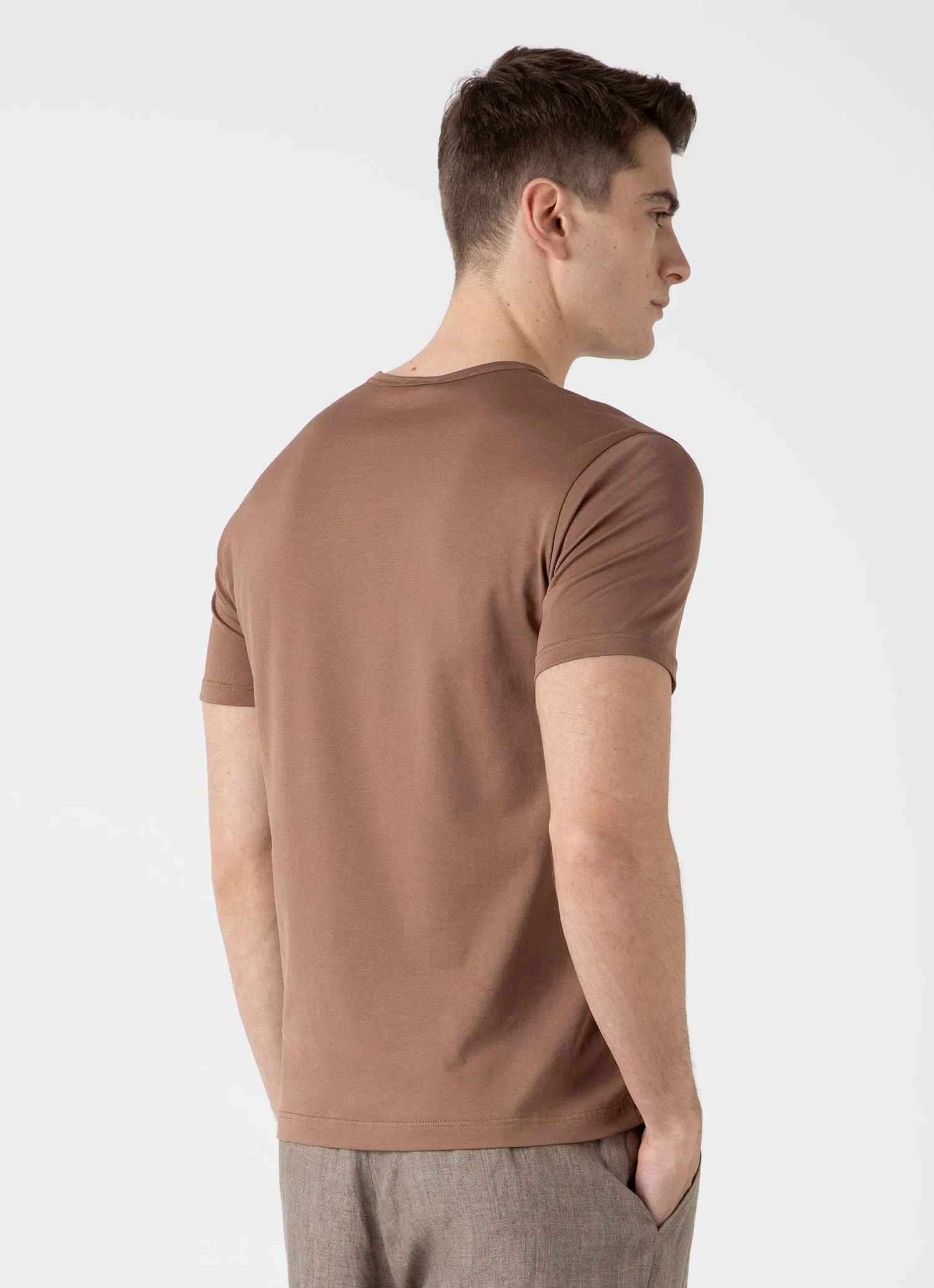 Men's Classic T-shirt in Dark Sand