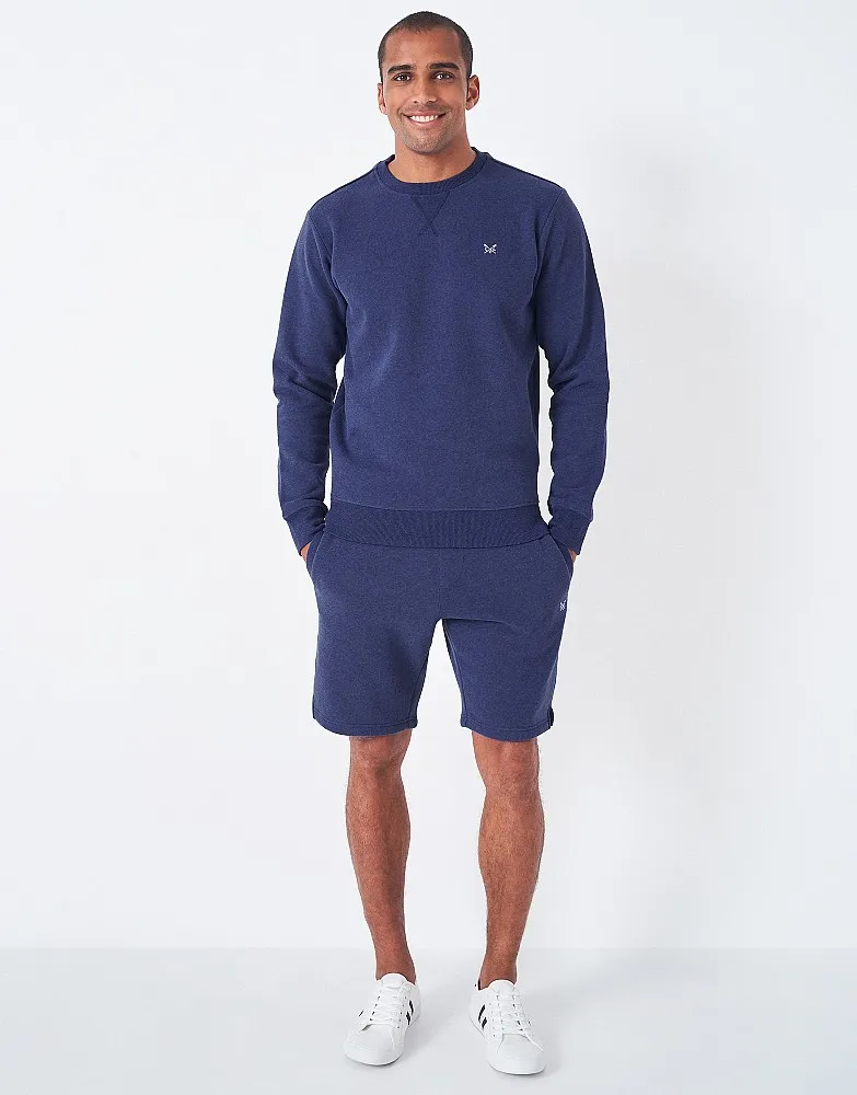 Men's Crossed Oars Sweat Shorts from Crew Clothing Company