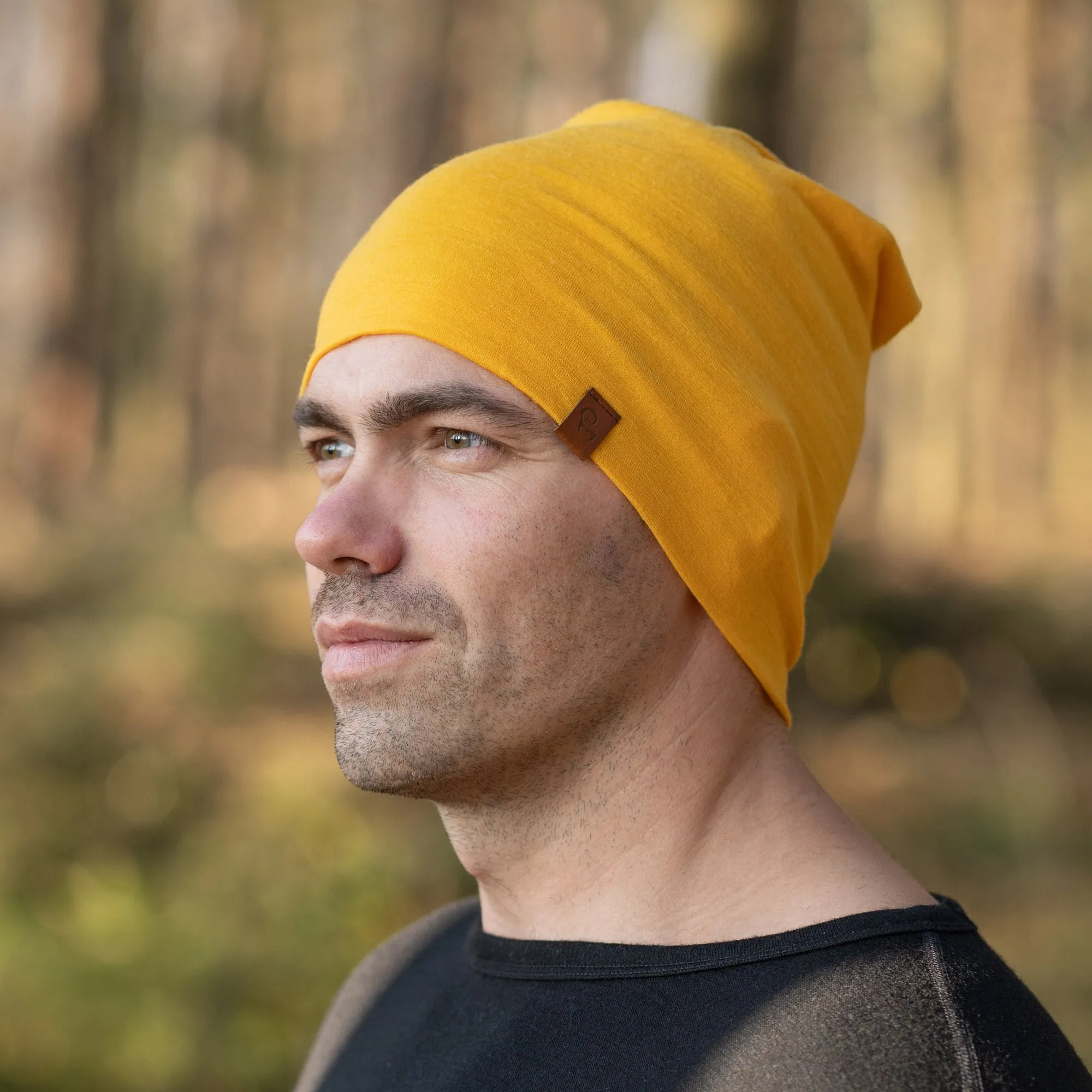 Men's Merino Beanie Power Mango