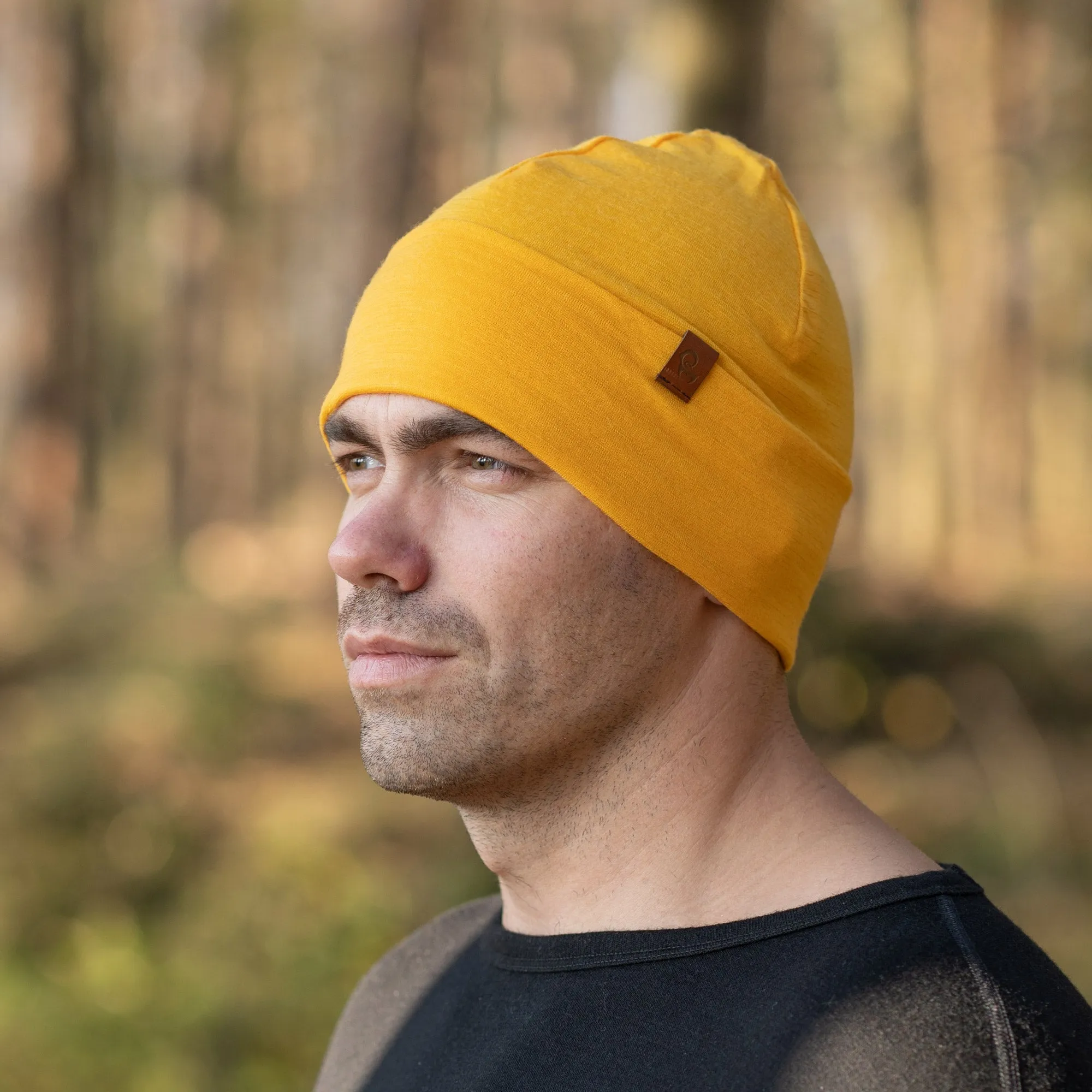 Men's Merino Beanie Power Mango