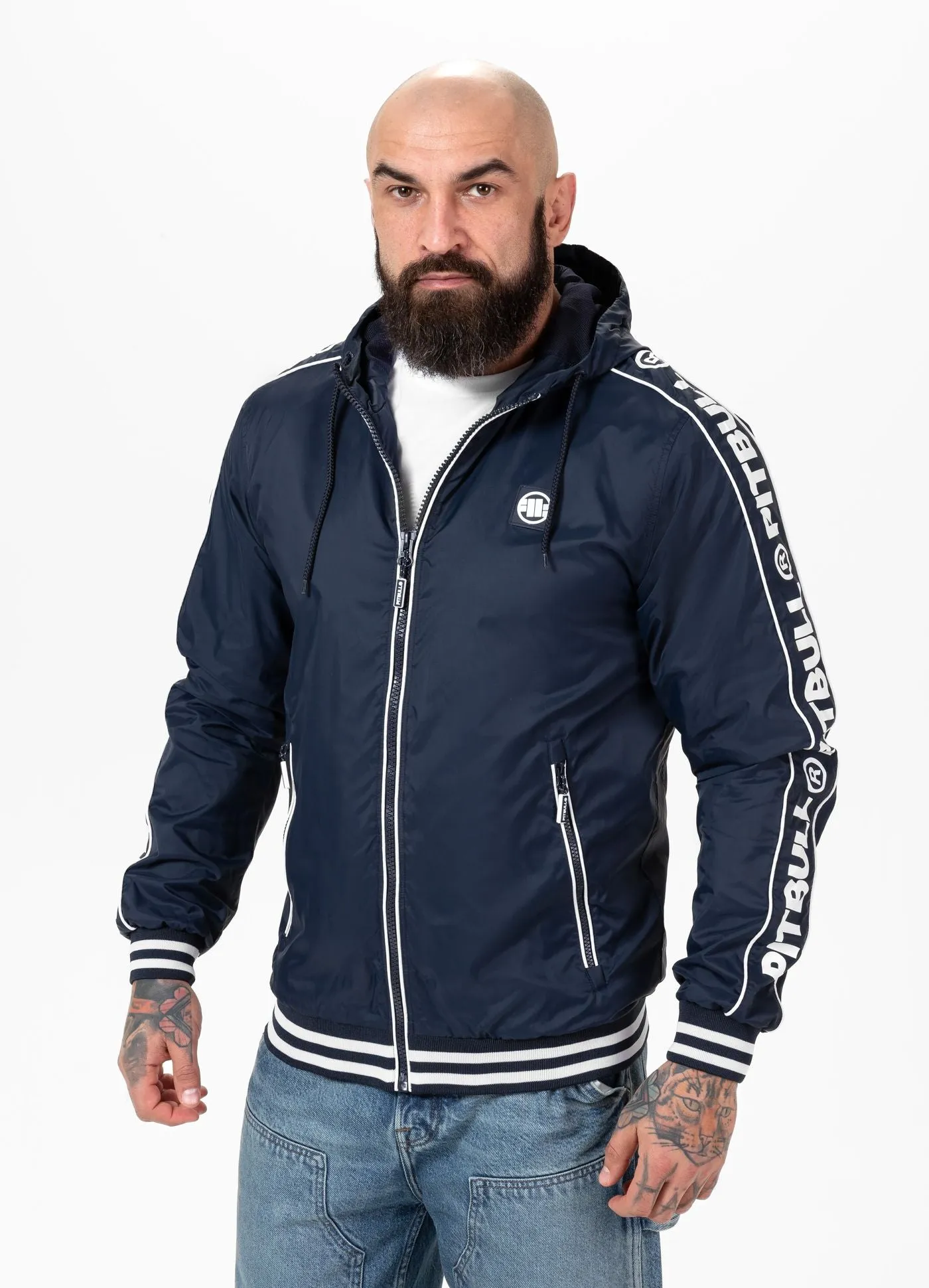 Men's transitional hooded jacket Whitewood