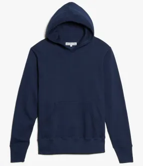 Merz b. Schwanen 382 Hooded Sweatshirt - Ink Blue