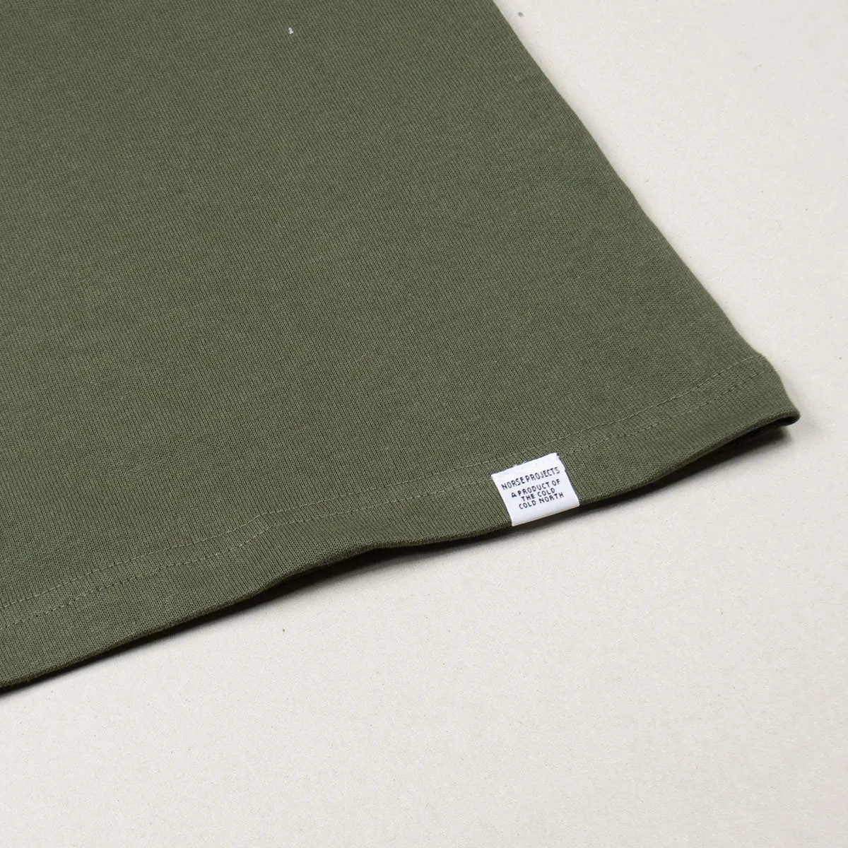 Norse Projects - Johannes Pocket T-shirt - Ivy Green