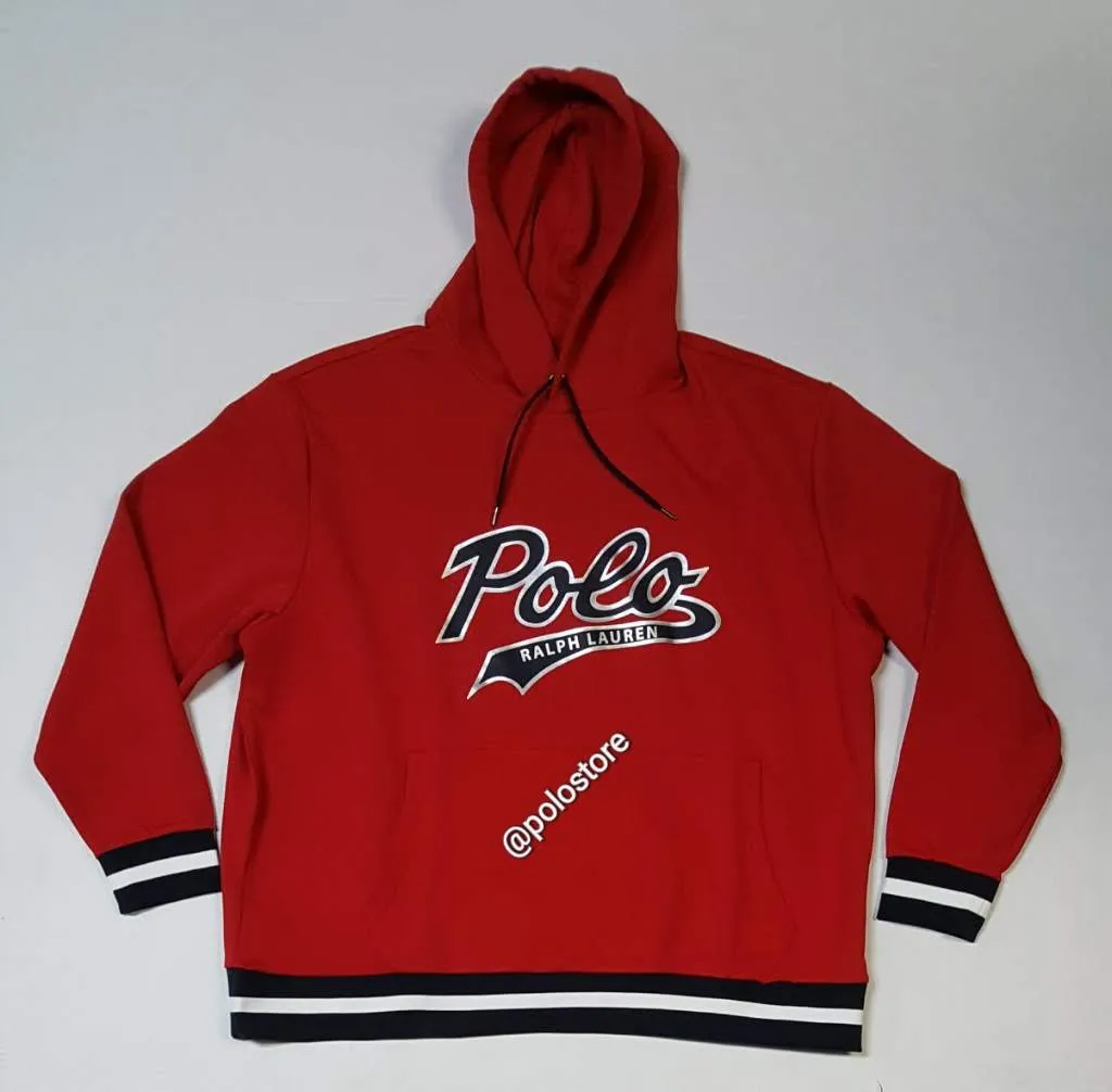 Nwt Polo Ralph Lauren Big & Tall Red Script Hoodie