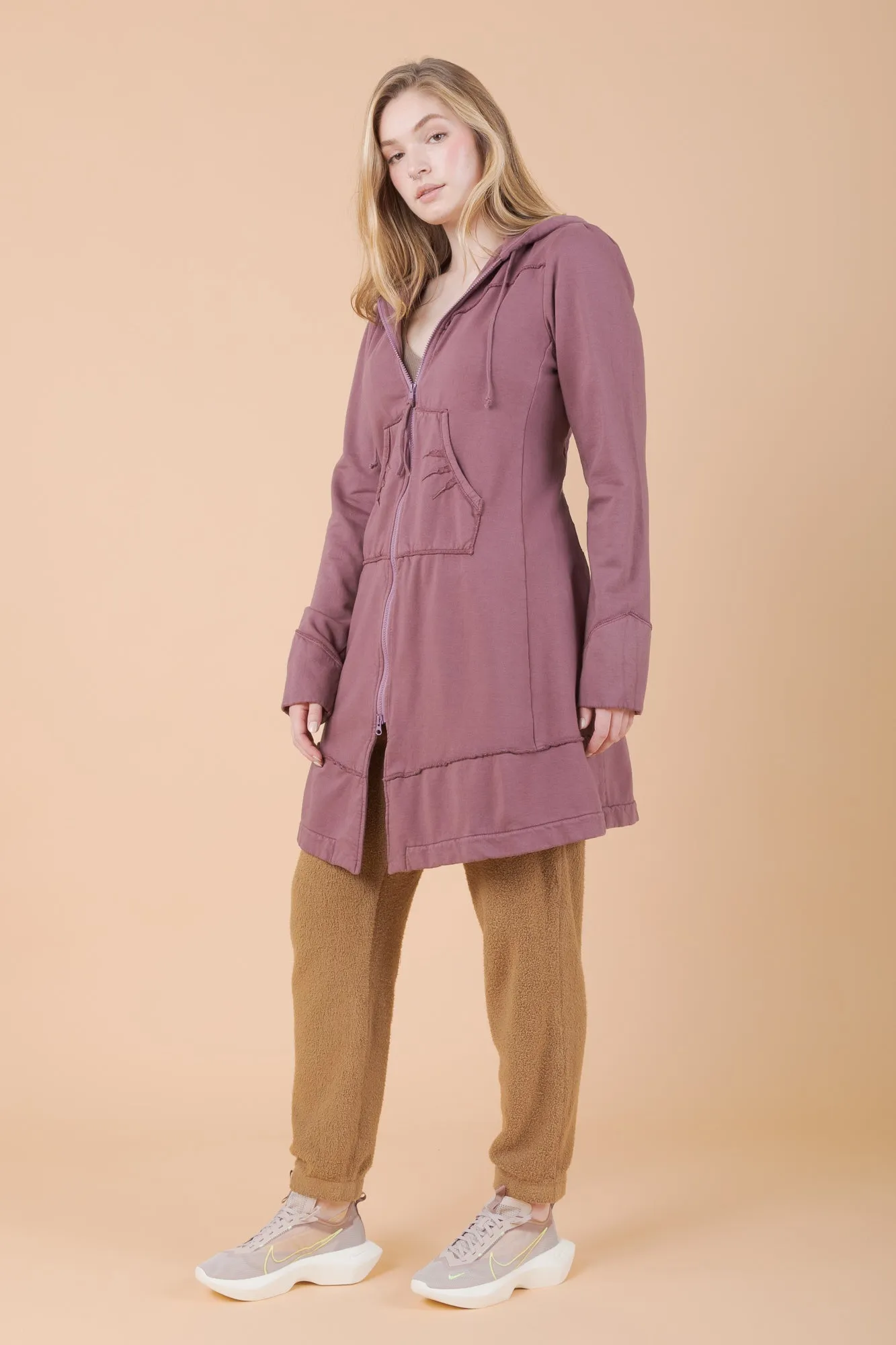 Prairie Hoodie in Plum