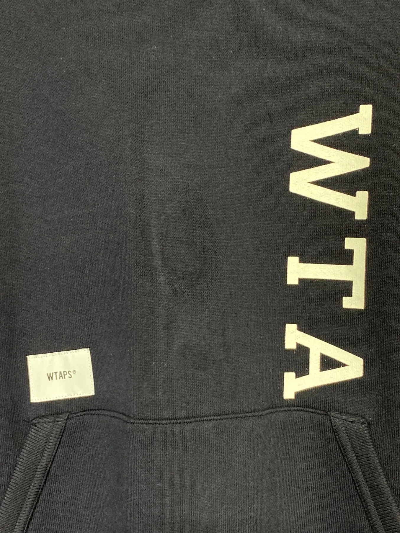 [Pre-owned] WTAPS DESIGN 01 / HOODY / COTTON. COLLEGE ( DESIGN 01 Hoodie Cotton College ) 231ATDT-CSM01