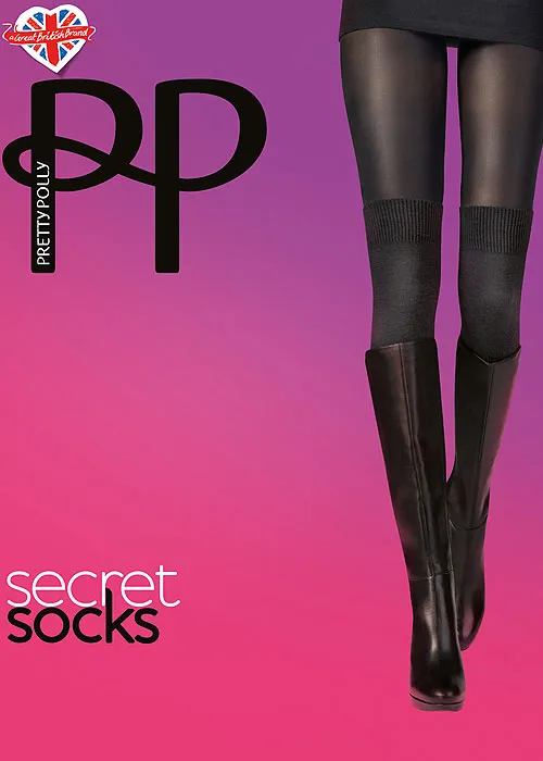 Pretty Polly Secret Socks Tights ()