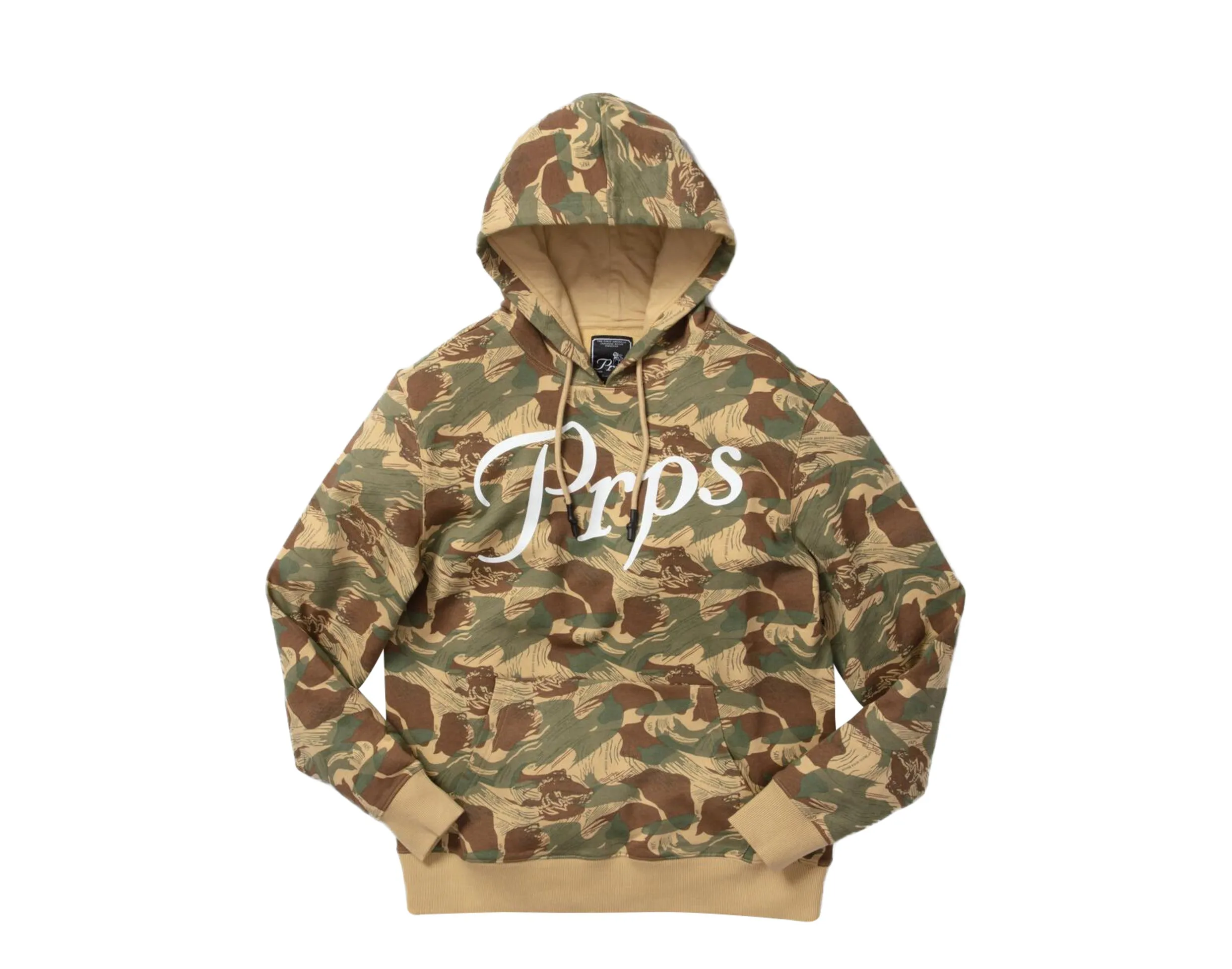 Prps Comer Camo Logo Men's Hoodie