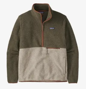 Reclaimed Fleece Pullover - Sage Khaki