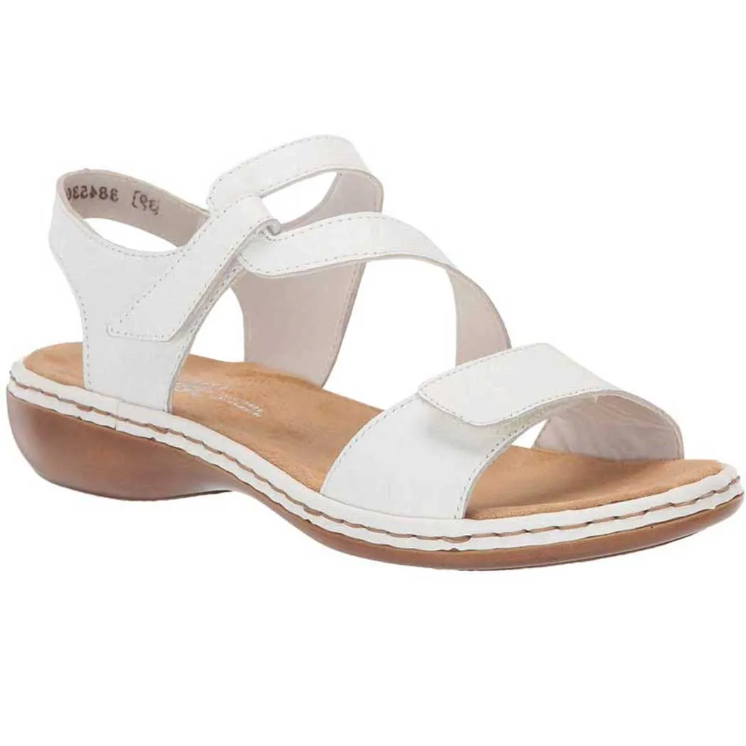 Rieker Regina Sandal White (Women's)