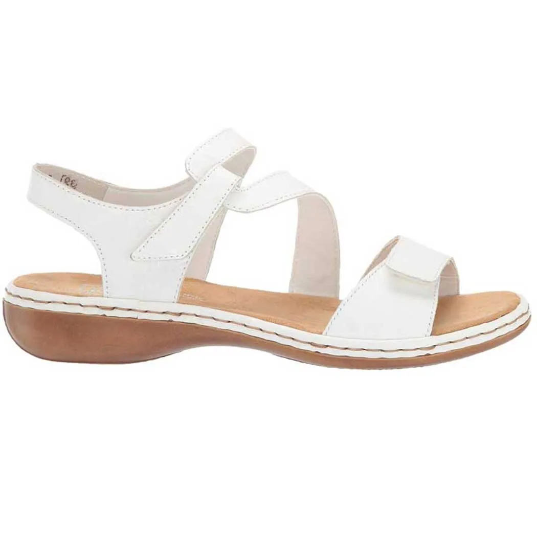 Rieker Regina Sandal White (Women's)