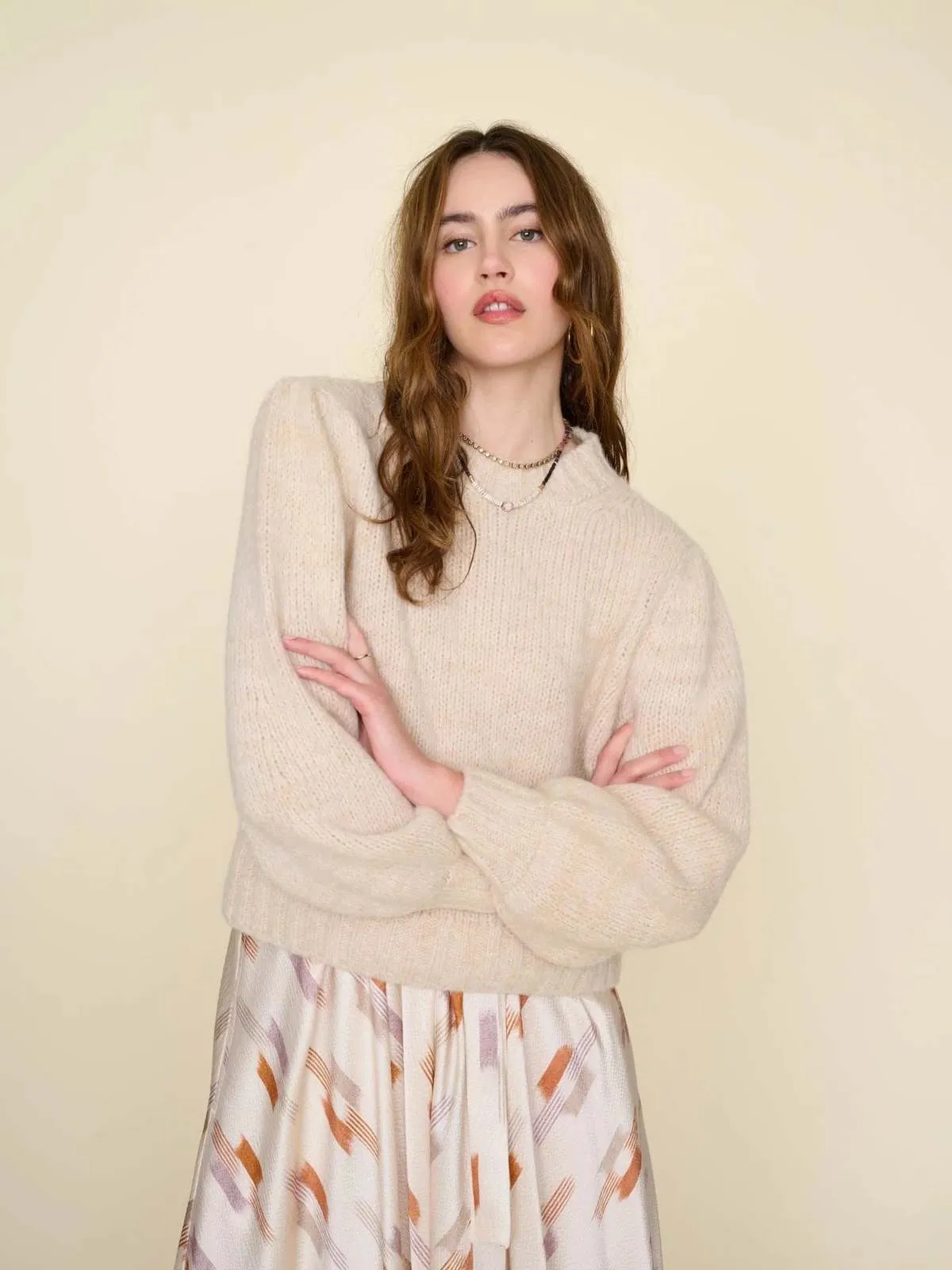 Rosabel Sweater - Dune Marble