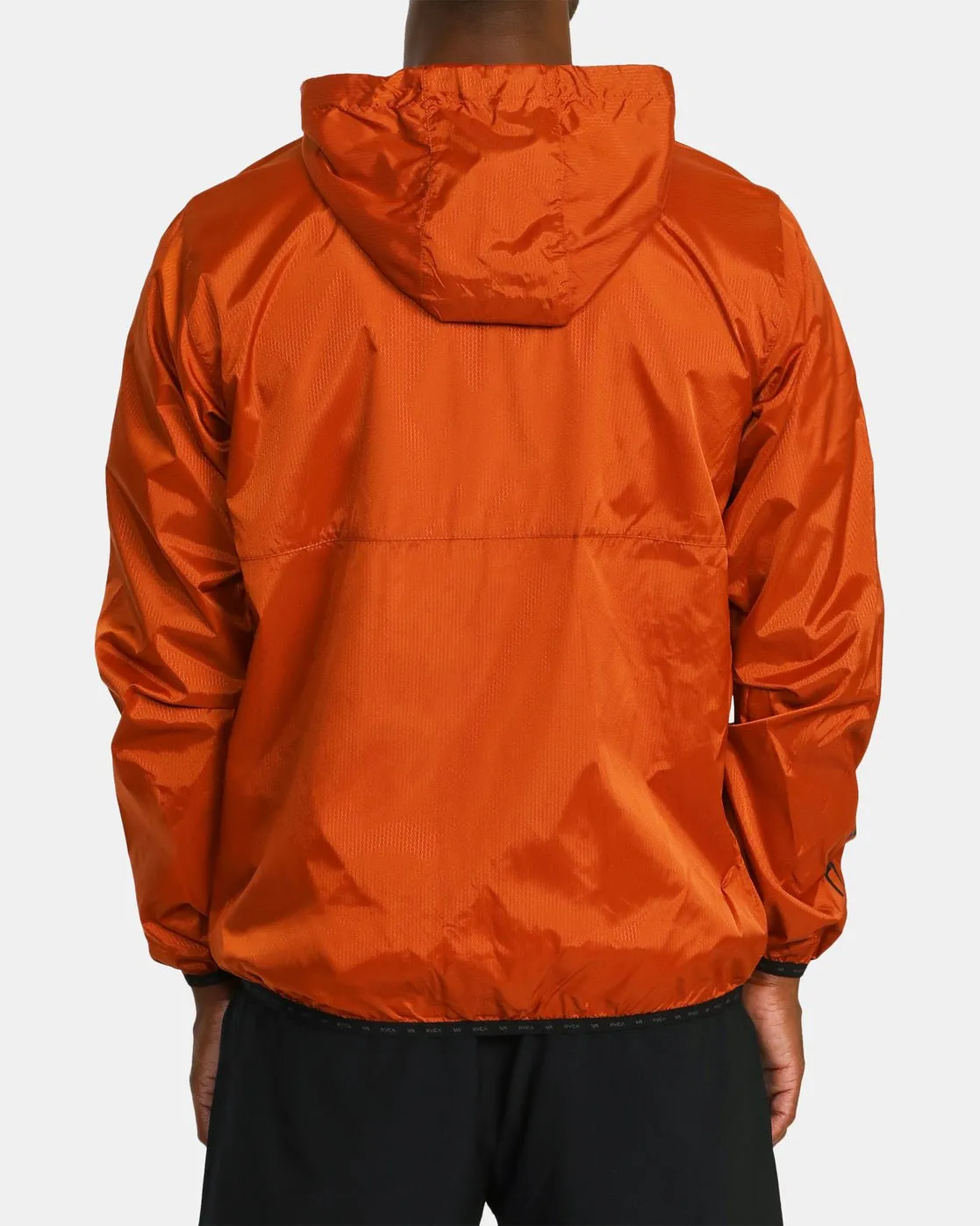 RVCA Hexstop IV Hooded Sport Jacket - Dark Amber