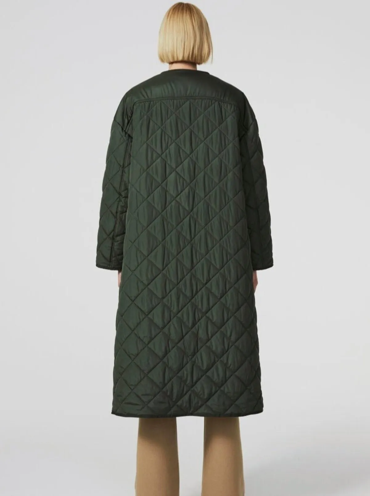 Sandler Quilted Coat - Ivy Green