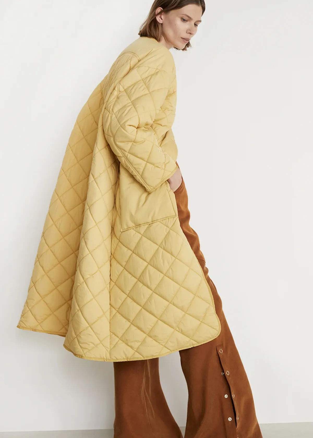 Sandler Quilted Coat - Ivy Green