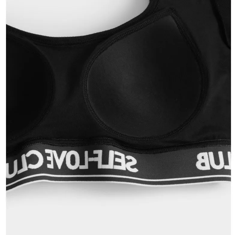 self love club Panties unlined crop top bra