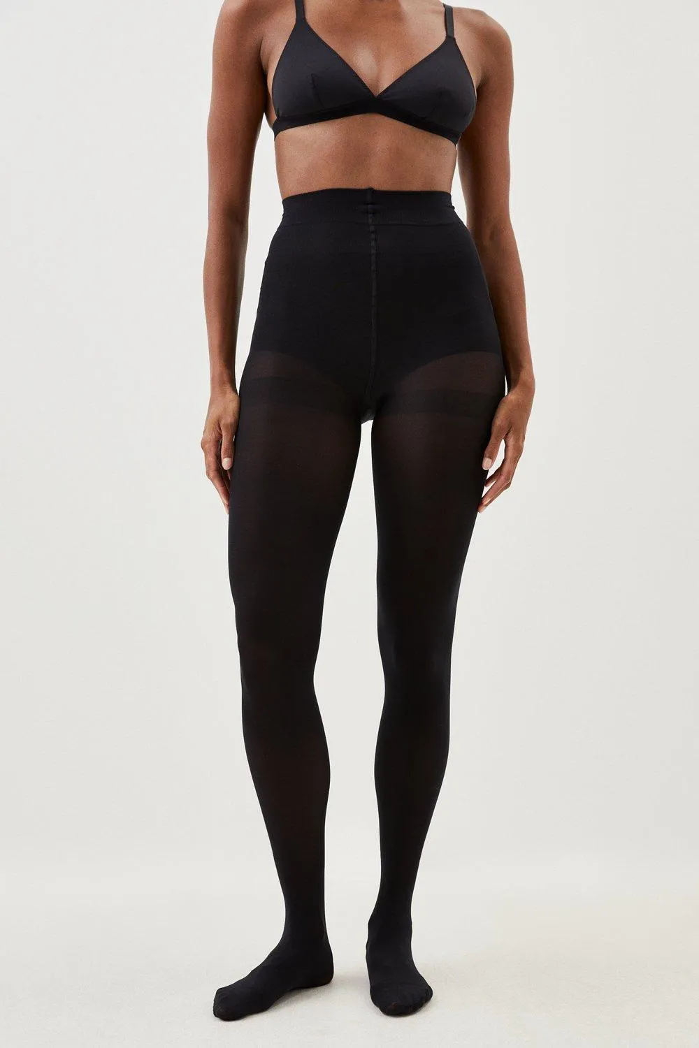 Semi-Sheer Shaper Tights | Karen Millen