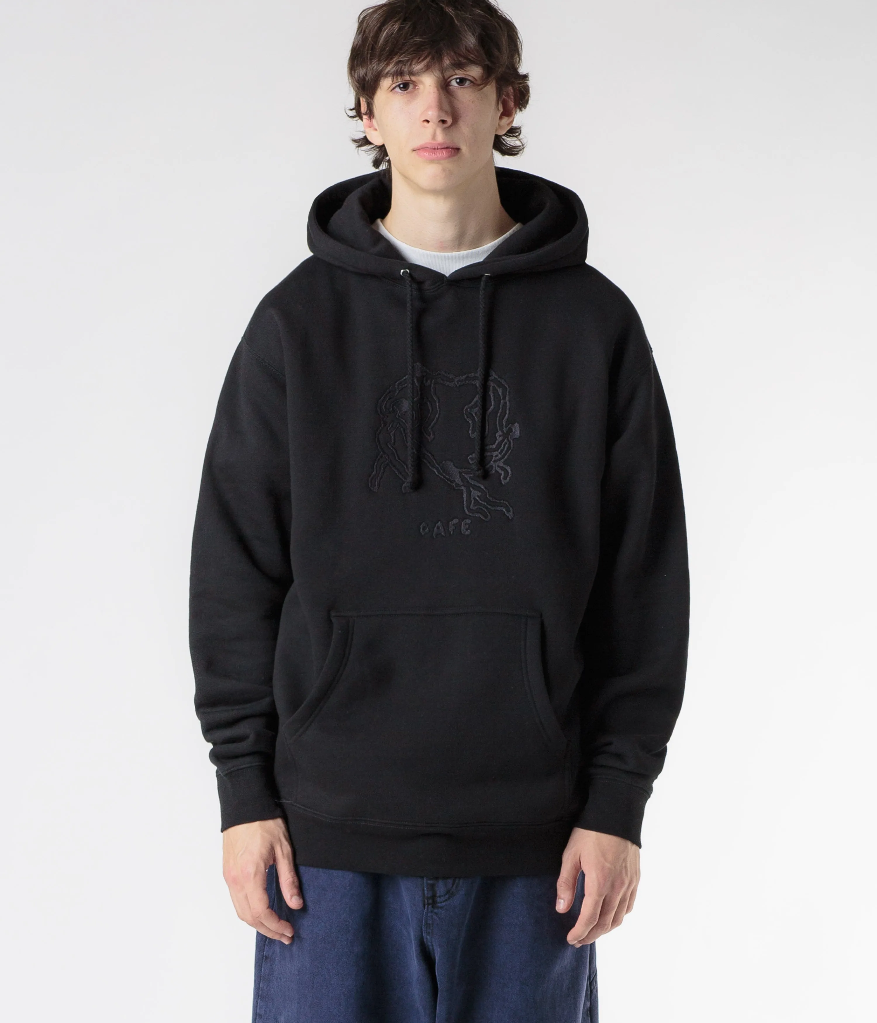 Skateboard Cafe Dance Circle Hoodie - Black