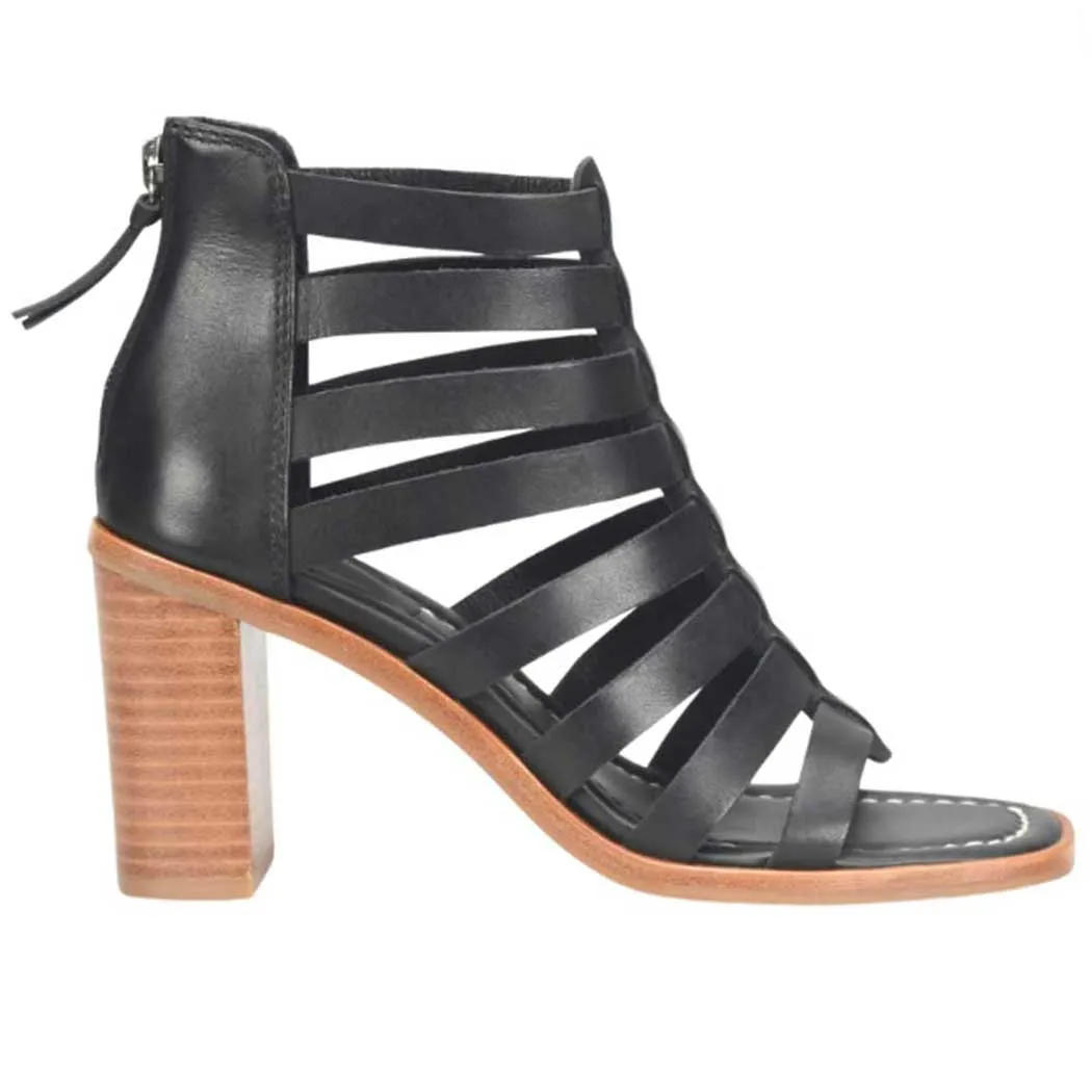 Sofft Stratford Heeled Sandal Black (Women's)