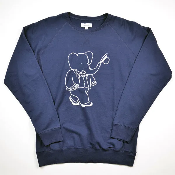 Soulland – Babar Sweat Special – Navy / Off White