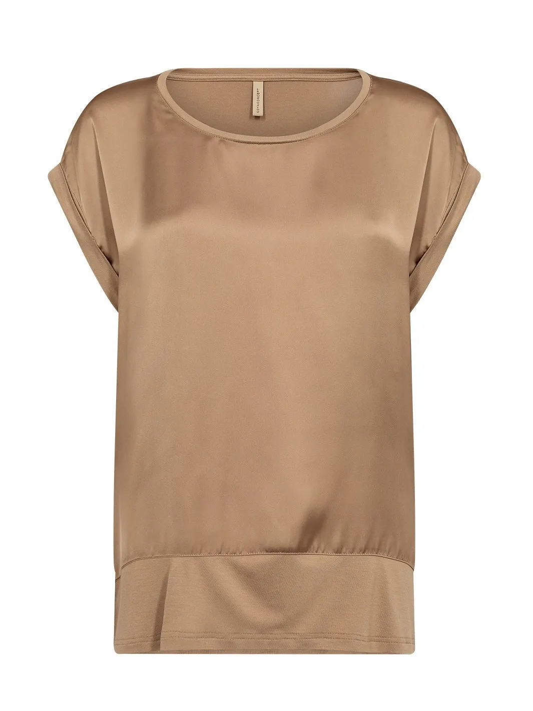 Soya Concept Thilde 6 t-shirt camel