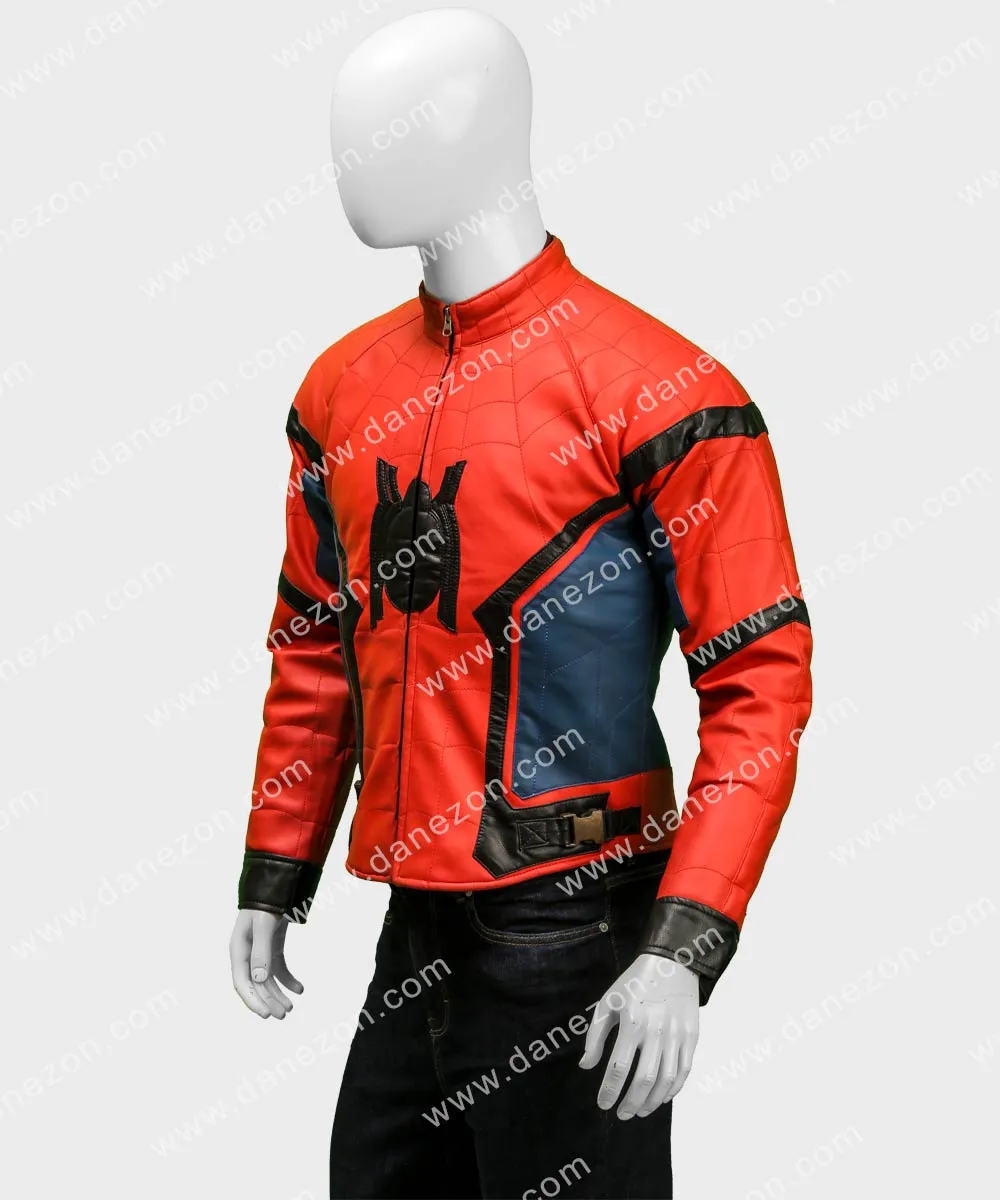 Spider-Man Homecoming Jacket | Spider-Man Leather Jacket